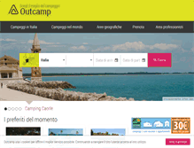Tablet Screenshot of outcamp.it